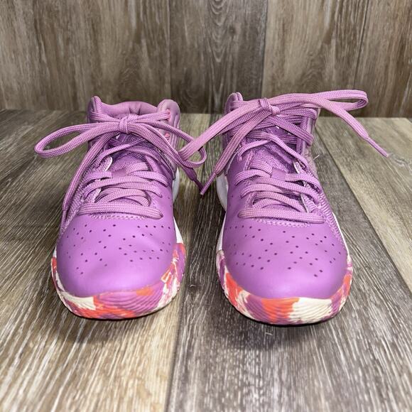 Under Armour Jet Mid Youth US Size 13K Basketball Sneaker Shoes 3024795-001 - Picture 3 of 11